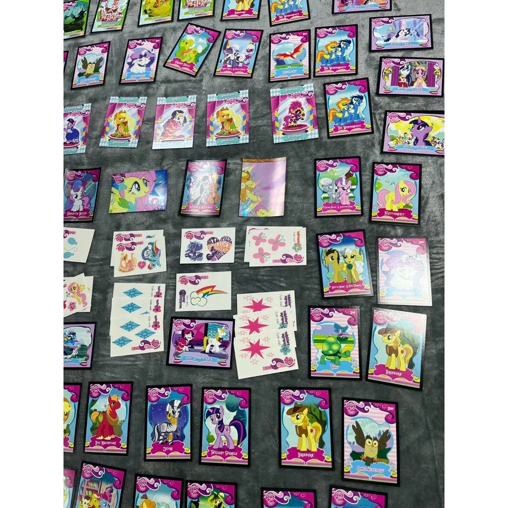 My Little Pony‎ Cards Trading Cards CGG CCG Holo Stickers Set Lot Of 105